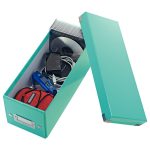 Leitz WOW Click&Store CD-doboz, jégkék