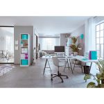 Leitz WOW Click&Store tárolódoboz M méret jégkék