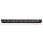 KELINE 606059 19 1U Giga KOMPAKT 24port Cat.6 RJ45/u árnyékolatlan patch panel