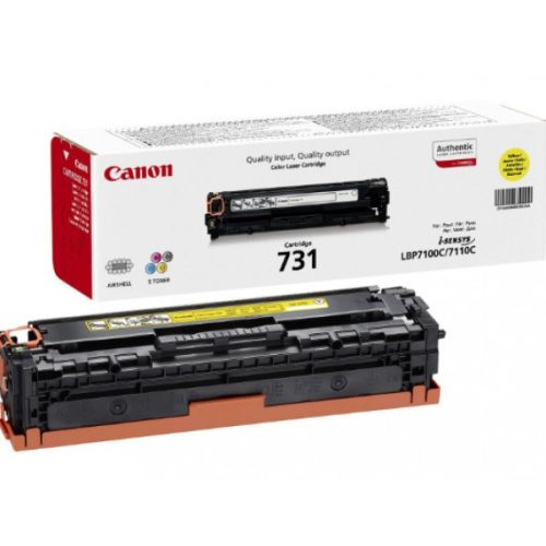 Canon CRG731 Toner Yellow  1.500 oldal kapacitás