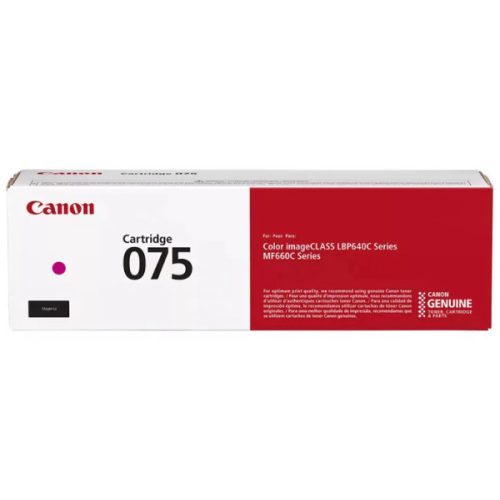 Canon CRG075 Toner Yellow 1300 oldal kapacitás