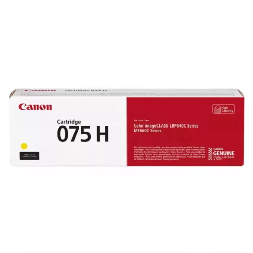 Canon CRG075H Toner Yellow 2500 oldal kapacitás