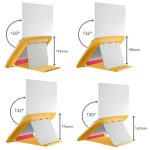 Leitz COSY Ergo laptop állvány, meleg sárga 13-17 laptophoz