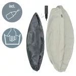 Leitz Active ülőlabda nehezékkel 55cm, világosszürke