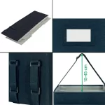 Leitz Fabric szövet borítású Hot Desking hordozótáska kicsi, sötétszürke