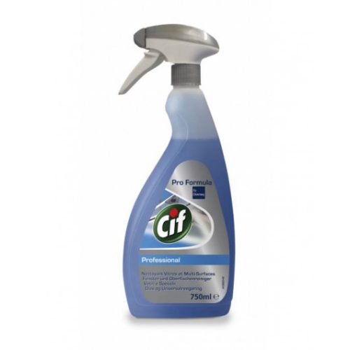 Cif Professional Window & Multi Surface Cleaner 750mlAblak és felülettisztítószer