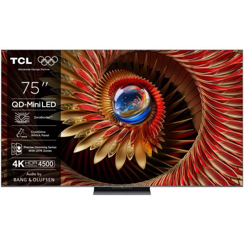 TCL 75" 75C8K QD-MiniLED 189cm 4K Google TV
