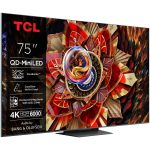 TCL 75" 75C9K QD-MiniLED 189cm 4K Google TV