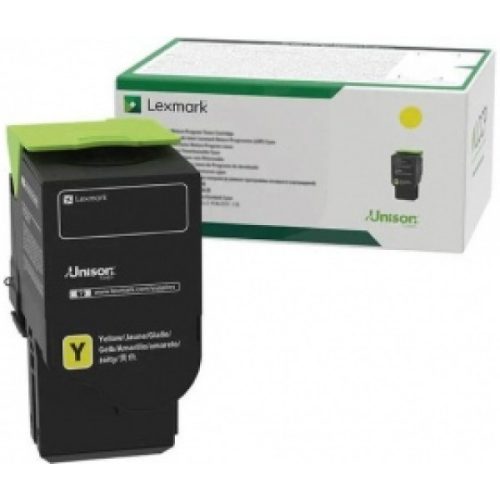 Lexmark CS632,CX635 Toner Yellow 11.700 oldal kapacitás