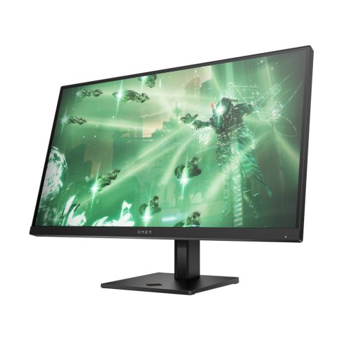 OMEN by HP 27 hüvelykes QHD 165 Hz-es gamer monitor - OMEN 27q; Fekete; QHD (2560 x 1440 165 Hz-en);400 nit;IPS; LCD;HDR 400;109 ppi;1000:1;Akár 16,7 millió szín,True 8 bit;HDMI; DisplayPortT-in;AMD F