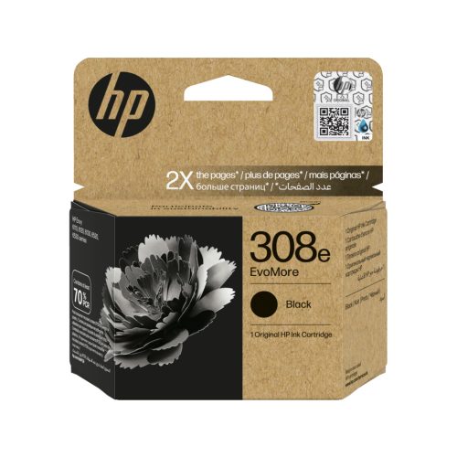 HP 7FP22UE Tintapatron Black 320 oldal kapacitás No.308 EvoMore