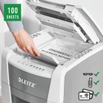 Leitz IQ AutoFeed SmallOffice 100 P5 Pro automata iratmegsemmisítő