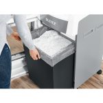 Leitz IQ Autofeed 600 P4/P5 műanyag hulladékgyűjtő zsák dobozban, 20db