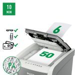 Leitz IQ AutoFeed SmallOffice 50 P4 Pro autotomata iratmegsemmisítő