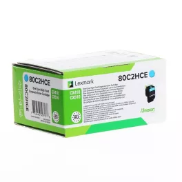  Lexmark CX410/510 High Corporate Toner Cyan 3K (Eredeti) 80C2HCE