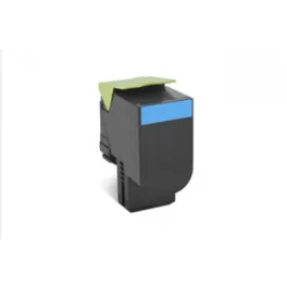   Utángyártott Lexmark CX310 Toner Cyan 2.000 oldal kapacitás 802SC IK