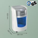 Leitz IQ OptiMax SmallOffice 350 P5 iratmegsemmisítő ; 83590000