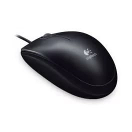 Logitech B100 vezetékes, fekete, OEM, egér