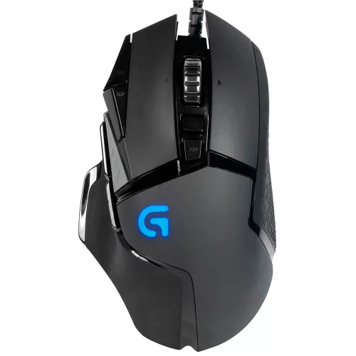 Logitech G502 Hero vezetékes, fekete, gamer egér