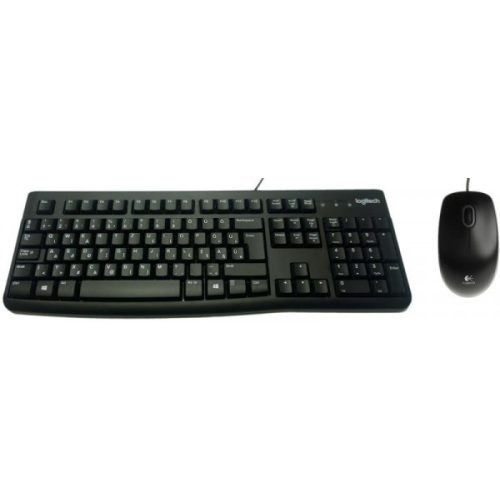 Logitech MK120 Billentyűzet + egér, fekete