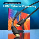 Vention HDMI ( aktív, fekete), 35m, kábel