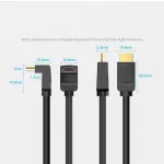 Vention HDMI, (270 Fokos, jobbra), 1,5m, kábel