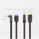 Vention HDMI, (270 Fokos, jobbra), 3m, kábel