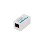 Lanberg AD-RJ45-RJ45-OU6 RJ45-RJ45 Cat.6 UTP árnyékolatlan fehér toldó