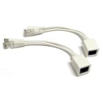 MaxLink AFA-1 10/100Mbps POE lengő tápfeladó és leválasztó kit