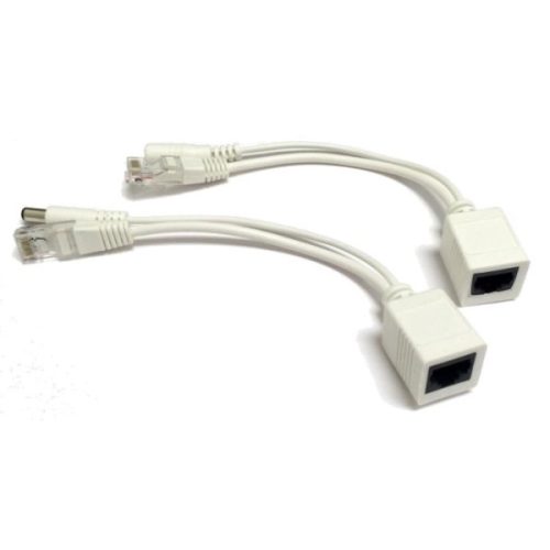 MaxLink AFA-1 10/100Mbps POE lengő tápfeladó és leválasztó kit