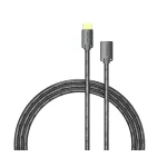 Vention HDMI/M -> HDMI/F (4K, HD, PVC, fekete), 0,5m, kábel