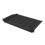 Lanberg AK-1008-B 19 1U MÉLY:315mm MAX:25kg terhelhetőségű 2 ponton rögzíthető fix fekete tálca