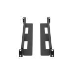 Lanberg AK-1901-B 1U 397x680mm állítható fekete rack sín készlet