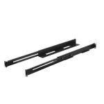 Lanberg AK-1901-B 1U 397x680mm állítható fekete rack sín készlet