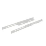 Lanberg AK-1901-S 1U 397x680mm állítható szürke rack sín készlet