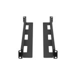 Lanberg AK-1902-B 1U 650x1090mm állítható fekete rack sín készlet