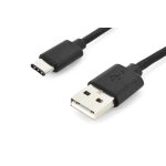 DIGITUS AK-300154-018-S High Speed USB type A 2.0 - USB type-C kábel 1,8m