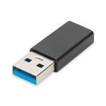 DIGITUS AK-300524-000-S SuperSpeed USB-A 3.0 - USB Type-C adapter