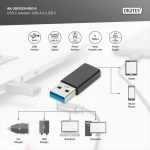 DIGITUS AK-300524-000-S SuperSpeed USB-A 3.0 - USB Type-C adapter