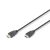DIGITUS AK-330114-050-S High Speed Full HD 3D 30Hz 1.4 aranyozott Ethernet HDMI kábel 5m