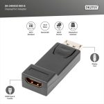 DIGITUS AK-340602-000-S Full HD 60Hz Dual-Mode 1.1a DisplayPort - HDMI type A adapter