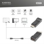 DIGITUS AK-340602-000-S Full HD 60Hz Dual-Mode 1.1a DisplayPort - HDMI type A adapter