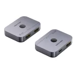 Vention HDMI (8K, 2-Portos kétirányú, szürke) , switcher