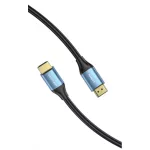 Vention HDMI/M -> HDMI/M (4K, HD, Alu, kék), 1m, kábel