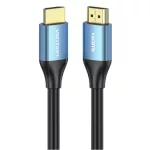 Vention HDMI/M -> HDMI/M (4K, HD, Alu, kék), 2m, kábel