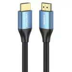 Vention HDMI/M -> HDMI/M (4K, HD, Alu, kék), 3m, kábel