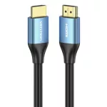 Vention HDMI/M -> HDMI/M (4K, HD, Alu, kék), 10m, kábel