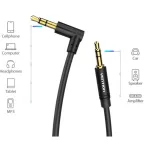 Vention 3.5mm jack/M  -> 90° M, (audio) ,1,5m, kábel
