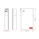 Ritar 10kWh IP65 téliesített lítium energiatároló szett