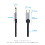Vention USB-C/M -> 3.5mm Jack ,1m, kábel